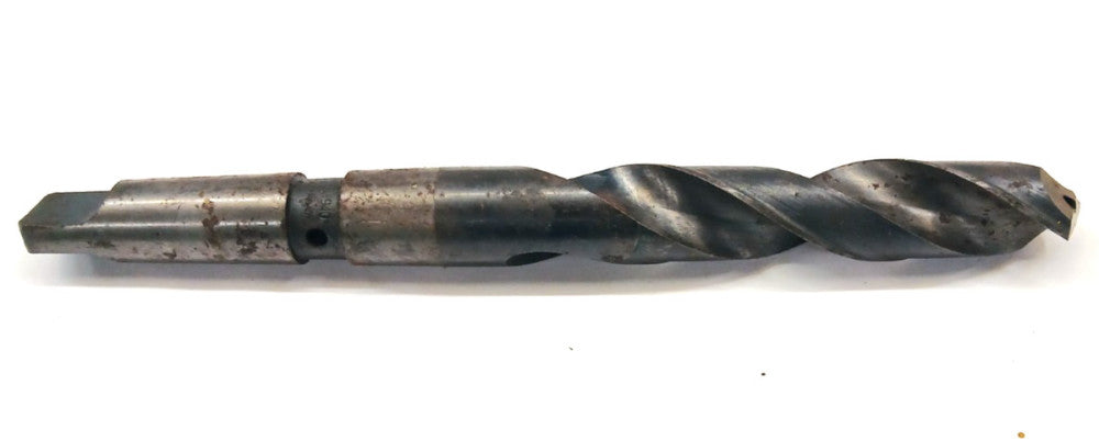 CLE-FORGE 31/32" TWIST DRILL BIT W/TAPER SHANK COOLANT THROUGH MT3 2 FLUTE HS