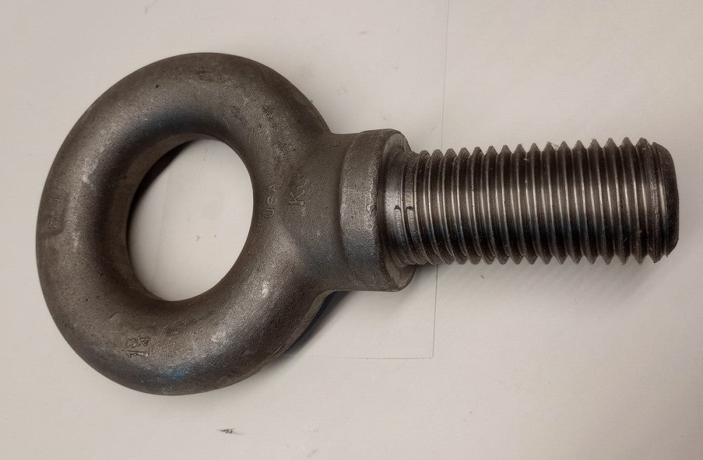 Eyebolt 3014T59 Steel Eyebolt S1 with Shoulder 1-3/4-5 x 3-3/4 Thread x 3 Eye ID