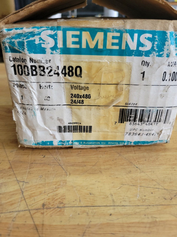 SIEMENS 100BB2448Q TRANSFORMER 