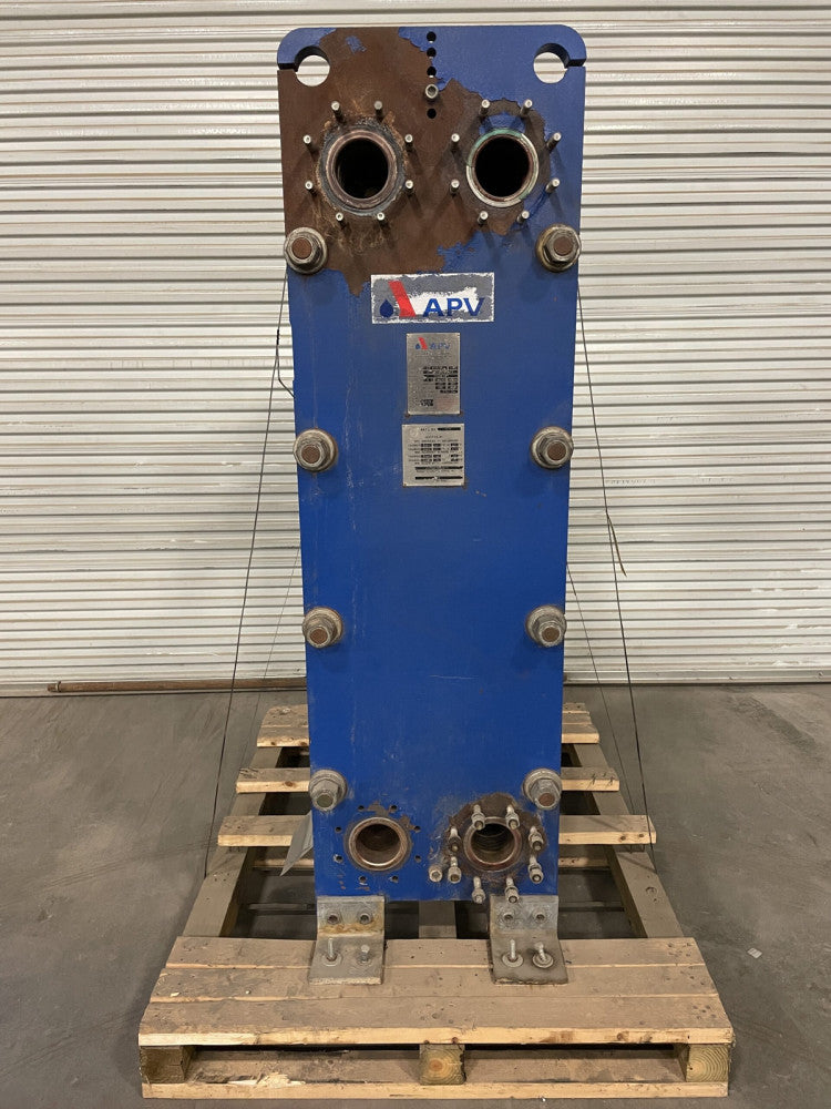 APV R5 MGS-16 Plate and Frame Heat Exchanger 150/195psi -20/275F