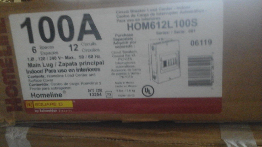 NEW IN BOX Square HOM612L100S     "FAST FREE SHIPPING"