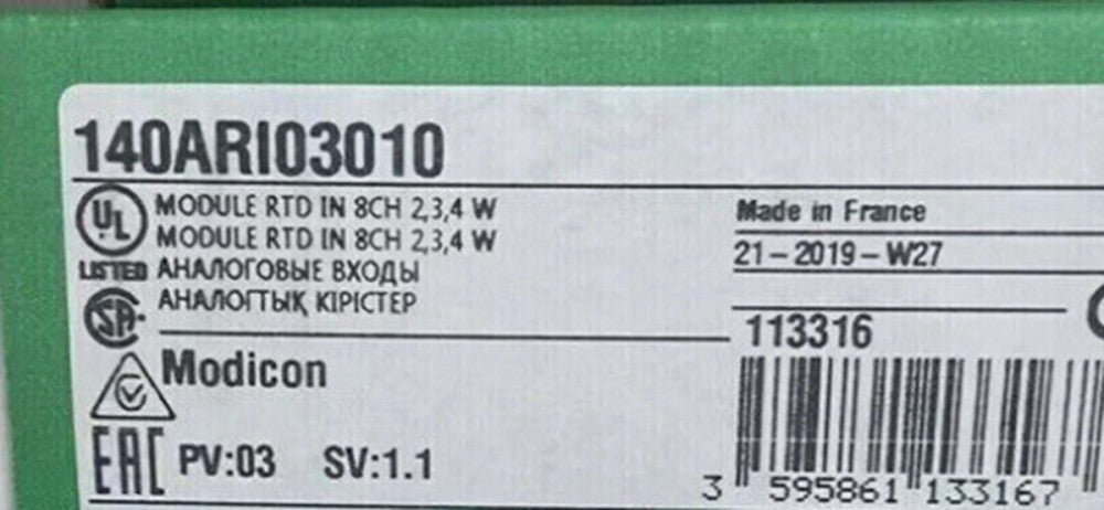 New Schneider 140ARI03010 PLC Module