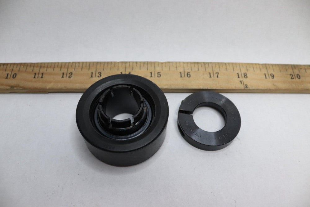 Peer GR200 Series Insert Ball Bearing Cast Iron 15mm x 38.4mm x 52mm OD