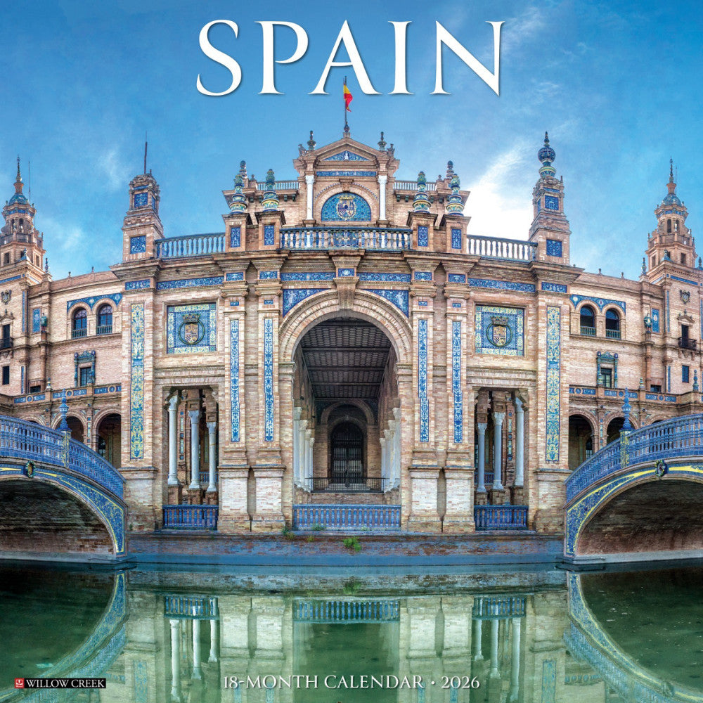 Spain  12" x 12" Wall Calendar (free shipping)