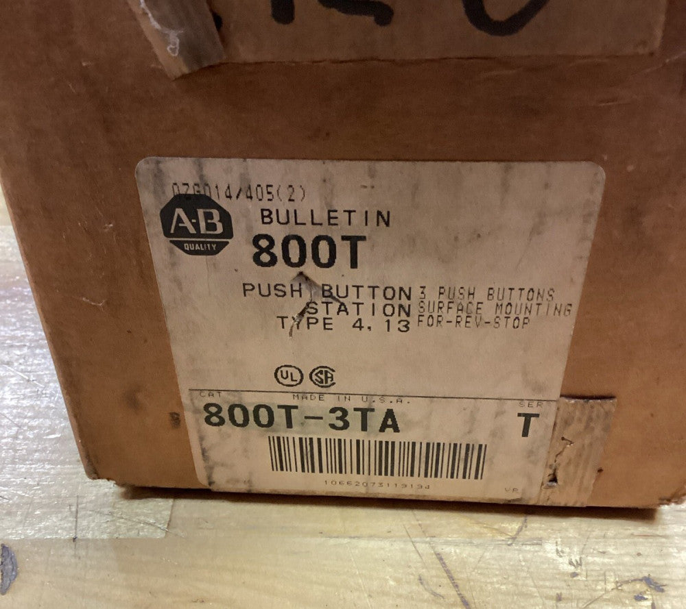 ALLEN BRADLEY 800T-3TA NOS