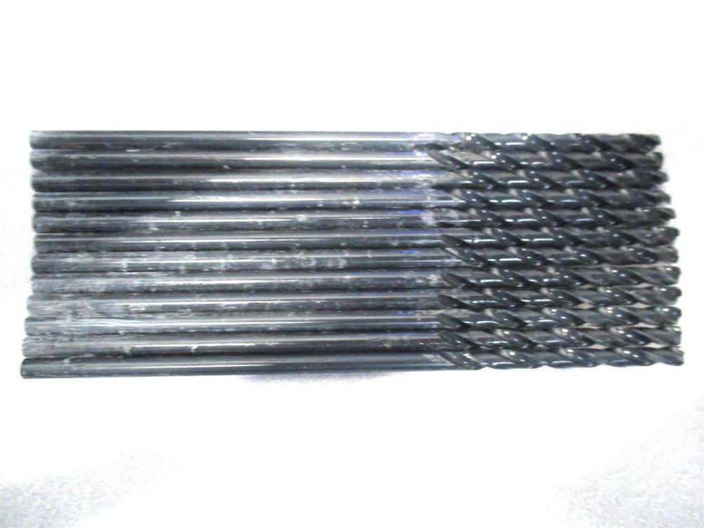 Made in USA #11 x 6 OAL 2-Flute HSS Aircraft Extension Drill - 12 QTY