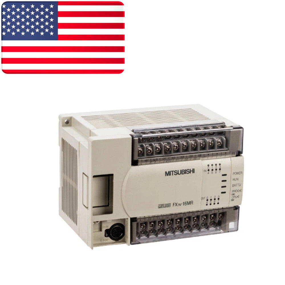 MITSUBISHI FX2N-16MR-ES/UL (FX2N16MRESUL) PLC New in Box - US Stock