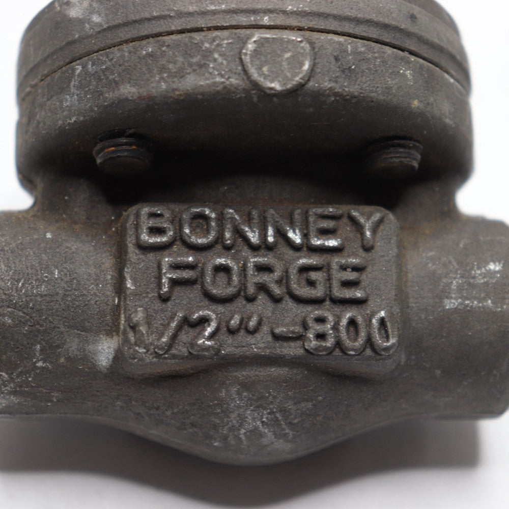 Bonney Gate Valve Forged Steel Threaded 1/2" 800 INCOMPLETE