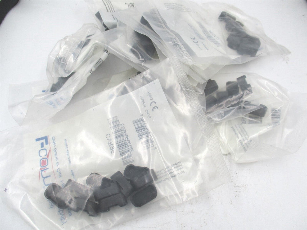 L-Com (CVR9F) DB9/HD15 Protective Cover for Female Connectors 10ct. - Lot of 8