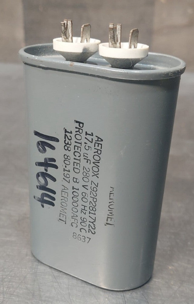 AEROMET AEROVOX Z92R2817Y22 Capacitor. 17.5uF 280V 
