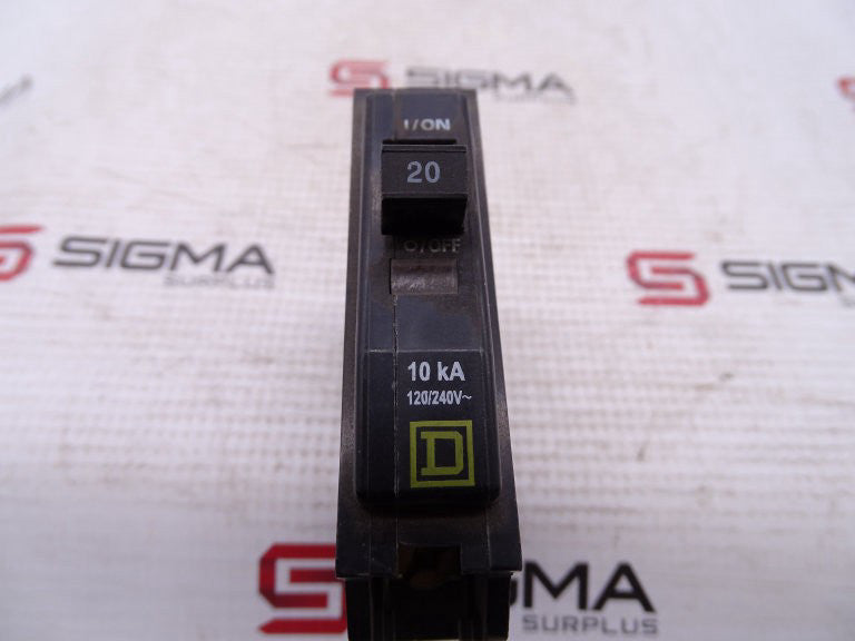 SQUARE D 10KA CIRCUIT BREAKER USED - Used