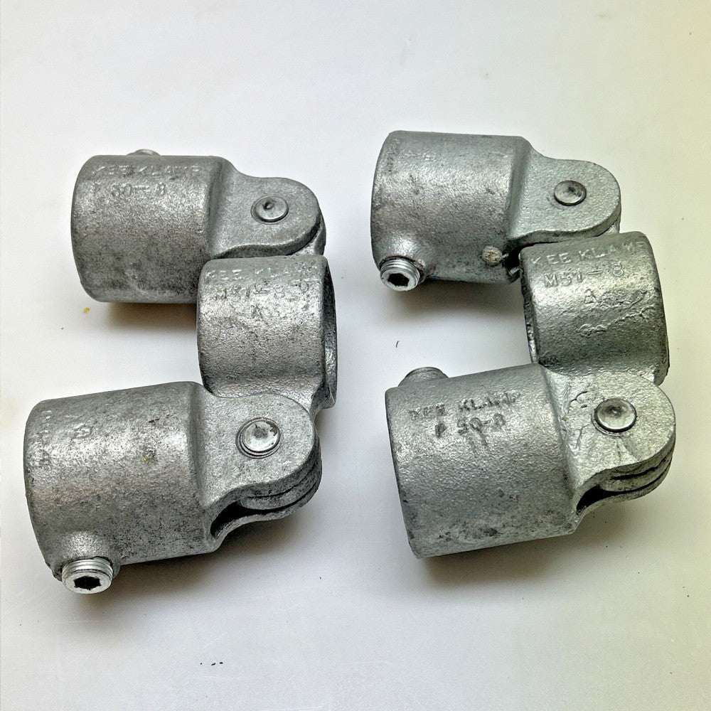 2 Pack Kee Klamp C51 Double Swivel Socket For 1 1/2” Pipe P50-8 M51-8 See Detail