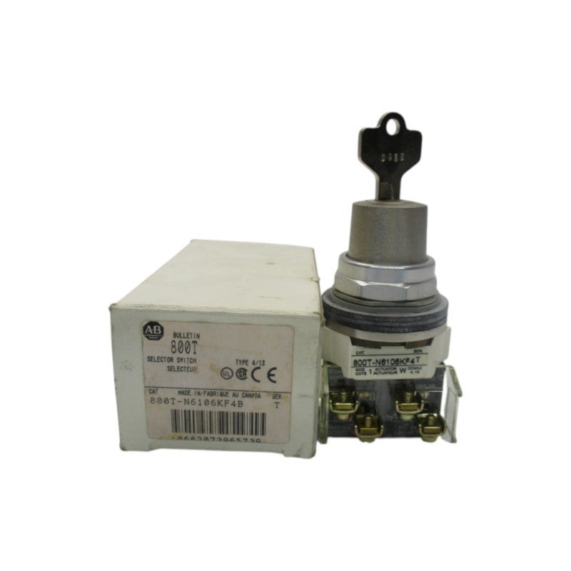 ALLEN BRADLEY 800T-N6106KF4B SER.T (WH) NSMP