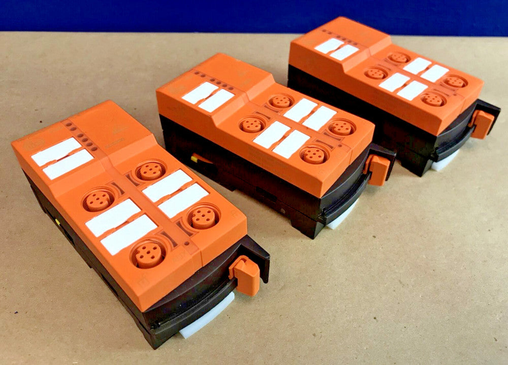 (Lot of 3) IFM AC5200 AS Interface, Classic Line Module 4 way splitter