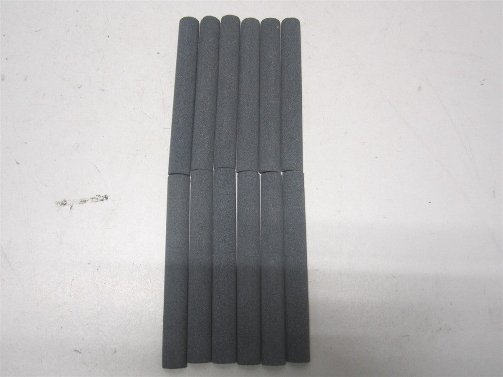 (399-1019) 1/2 x 4" Half Round Silicon Carbide Toolroom Finishing Stick - Qty 12