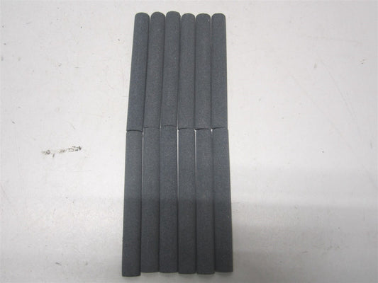 (399-1019) 1/2 x 4" Half Round Silicon Carbide Toolroom Finishing Stick - Qty 12