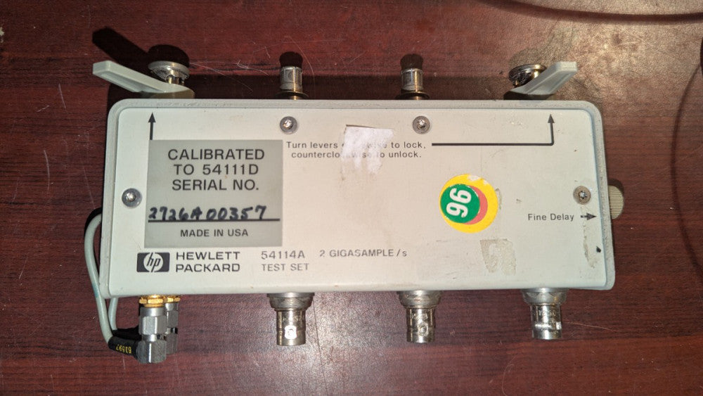 HP / Agilent / Keysight 54114A 2 Gigasample/s Test Set