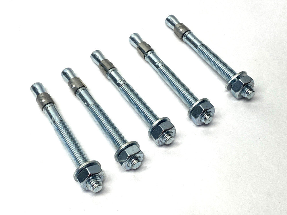 Anchor Wedge M10 58mm Thread Length 103mm Overall Length LOT OF 5