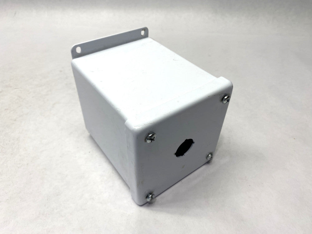 Hoffman E1PBXM Extra Deep Pushbutton Enclosure PAINTED WHITE 6"x4"x4.75" 13035
