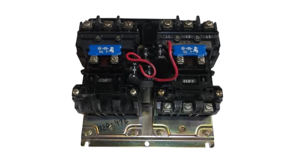 ALLEN BRADLEY SIZE 1 505-BO-23 SER. C REVERSING STARTER 115-120V UNMP