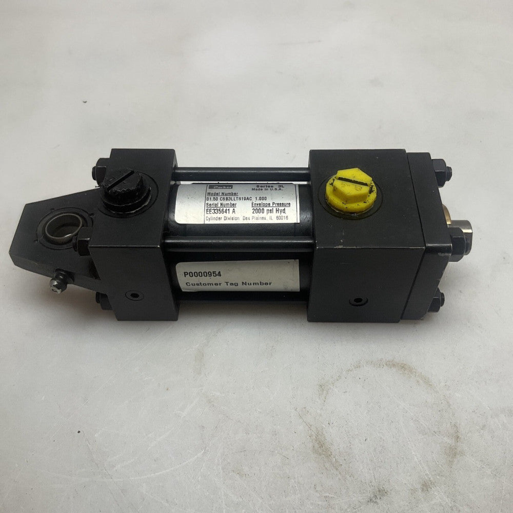 Parker 1.50 1.000 CSB3LLTS19A Hydraulic Cylinder 1.50” Bore L 1” Stroke 2000 psi