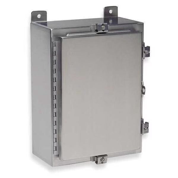 Wiegmann (SSN4362408) NEMA 4X Single Door Wallmount Enclosure 304 SS 36 x 24 x 8