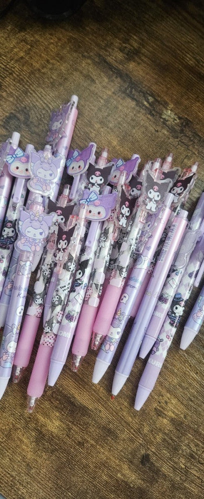Sanrio Kuromi Pens Lot Of 22 Pens New
