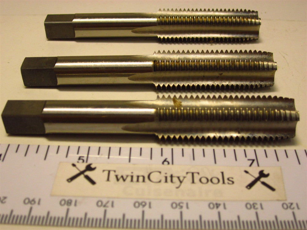 (3) Reiff & Nestor HSS M12 x 1.75 D3 STI Hand Taps