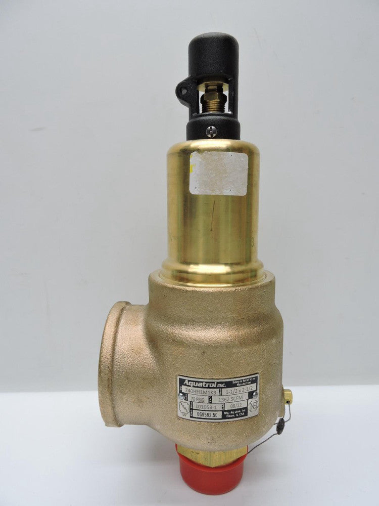 Aquatrol 740 1-1/2 x 2-1/2, 70 PSIG 1362 SCFM Safety Relief Valve - NOB NEW!