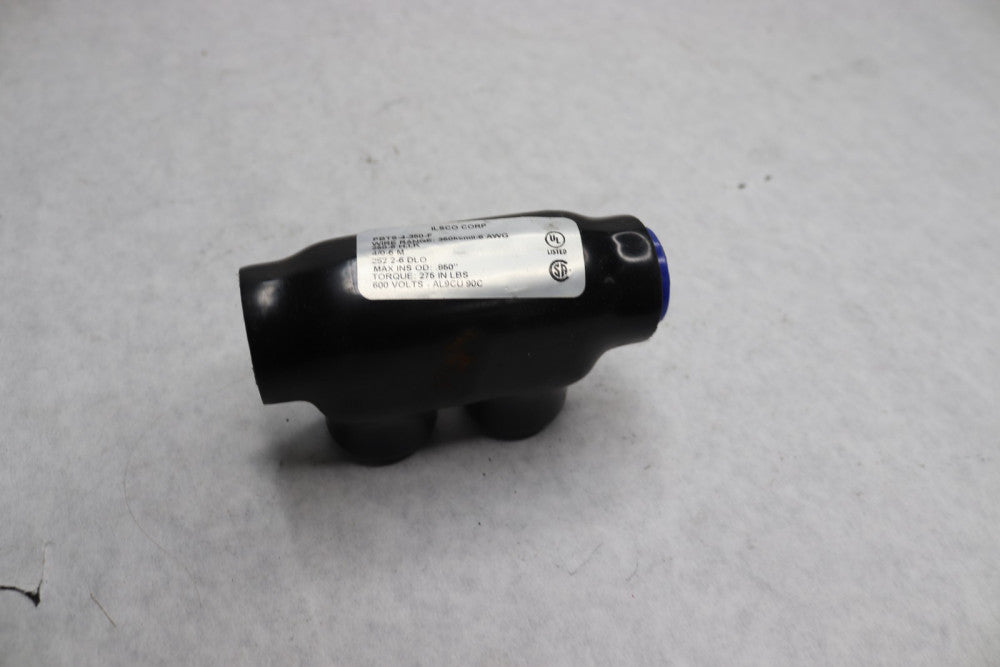 Ilsco Dual Rated Flexible Multi-Tap Connector 2 Ports PBTS-4-350-F
