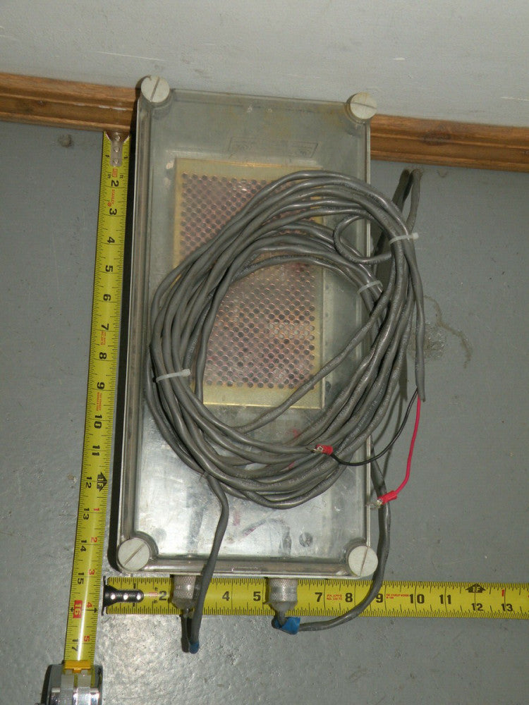 Kepco / TDK ERX15-8 Power Supply in FIBOX Solid PC Enclosure & Wiring Excellent
