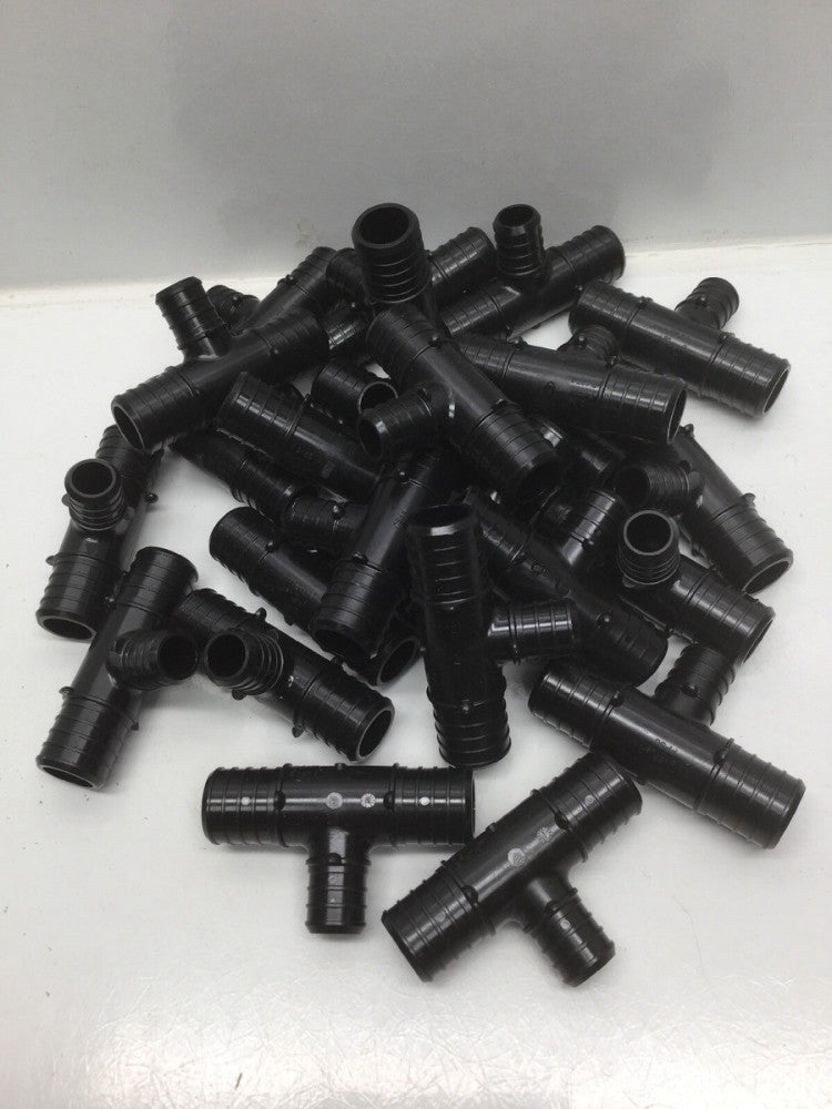 ZURN PEX QQPT554X QICKSERT CR® POLYMER TEE - 1" BARB X 1" BARB X 3/4" BARB
