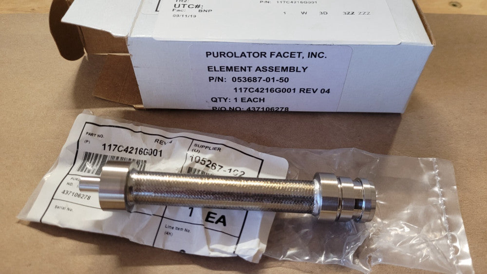 Purolator Facet 053687-01-50 Filter Element 117C4216G001