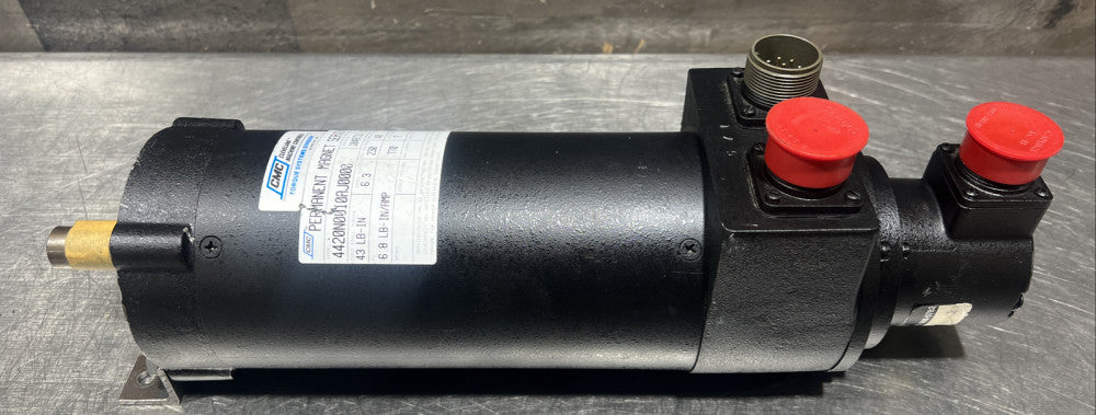 ￼NOS CLEVELAND MACHINE CONTROLS Permanent Magnet Servo Motor 4420N0010AJ0000