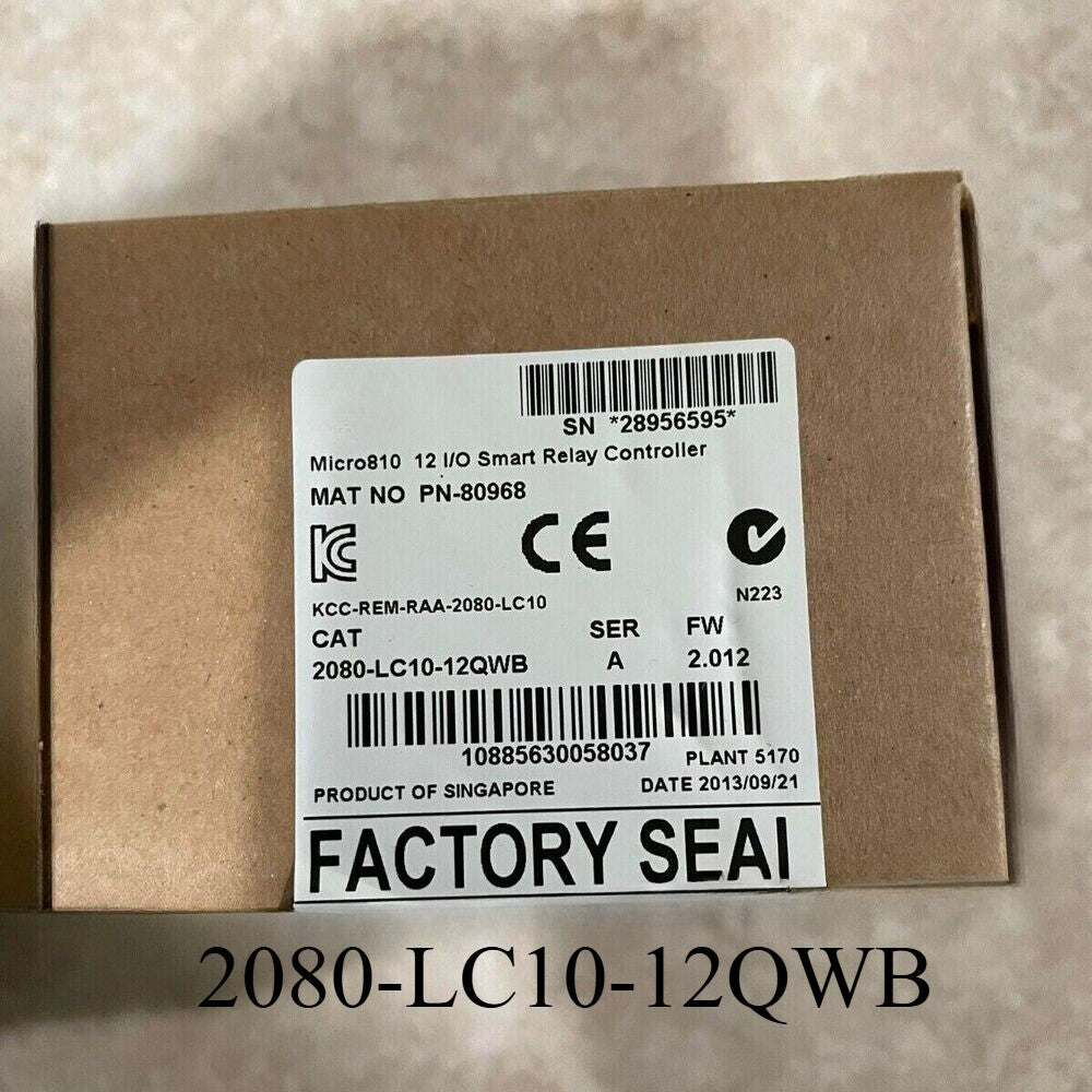 In Stock US Allen-Bradley 2080-LC10-12QWB Micro810 Controller Fast Shipping