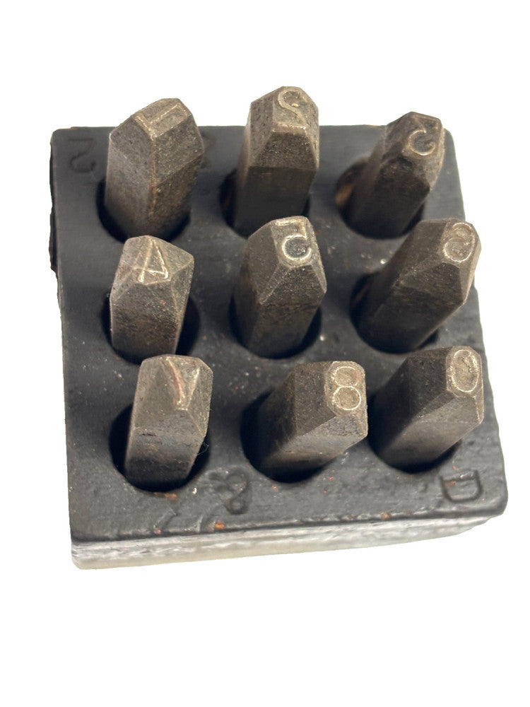 5/16" STEEL HAND HELD NUMBER STAMPS