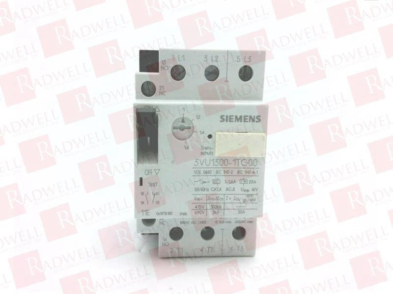 SIEMENS 3VU1300-1TG00 / 3VU13001TG00 (USED)