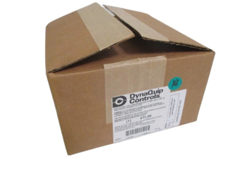 DYNAQUIP CONTROLS 4TL06 STAINLESS STEEL BALL VALVE NSMP