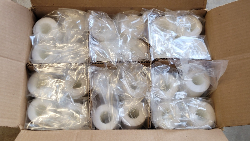Case of 24 PALL R1F400 TIMONIUM Profile Polypropylene Filter Elements