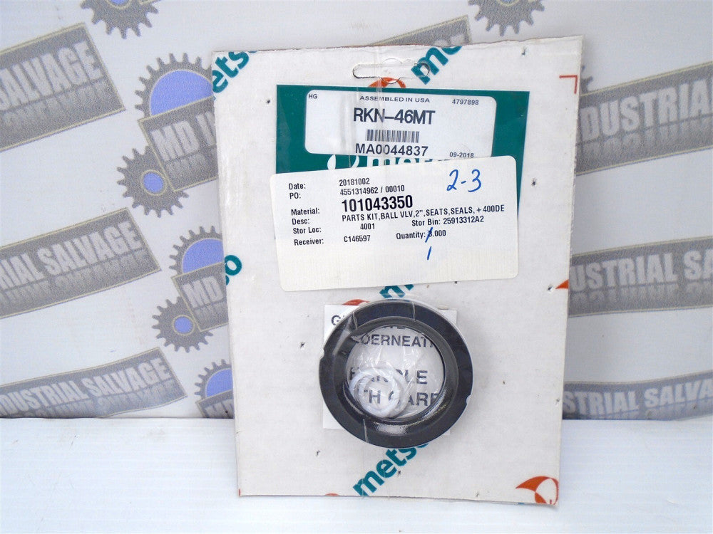 METSO - RKN-46MT - MA0044837 - VALVE REPAIR KIT - 5000 Ser 2" 6000 Ser 1.5"