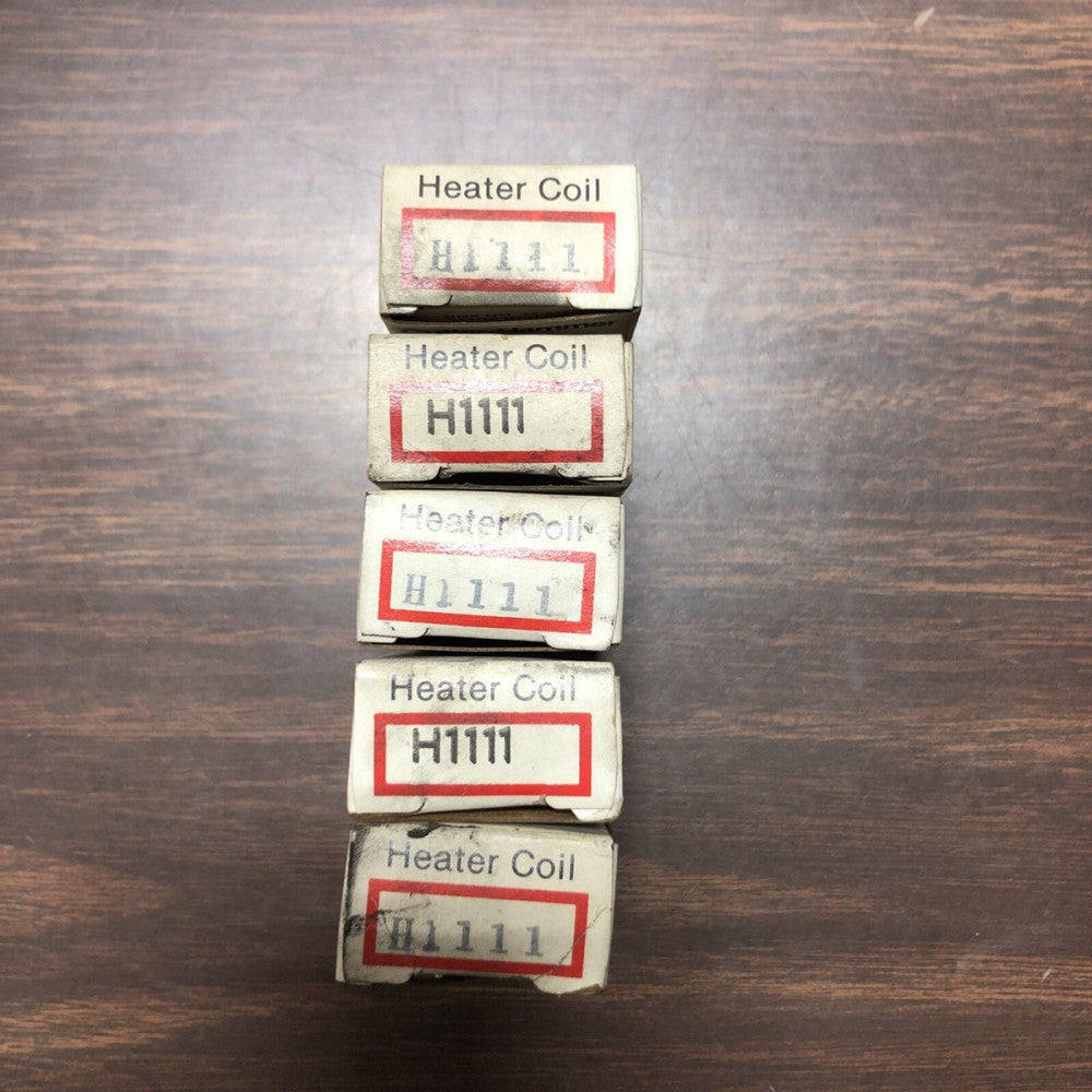 CUTLER HAMMER H1111 THERMAL OVERLOAD HEATER ELEMENT RELAY (LOT OF 6) *G73*