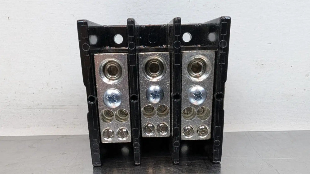 Square D 9080 LBC362104 Power Distribution Block Ser C #6-2/0,#8,#14-10 to #14-4