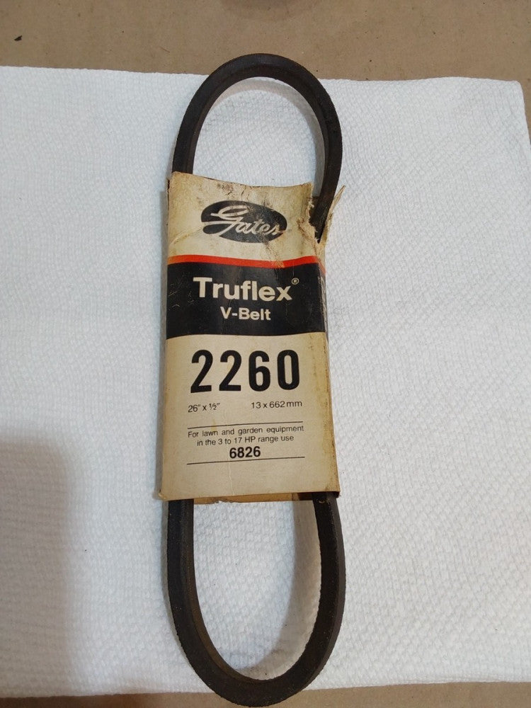 Gates 2260 Truflex V-Belt 4L260 26x1/2 13x662MM