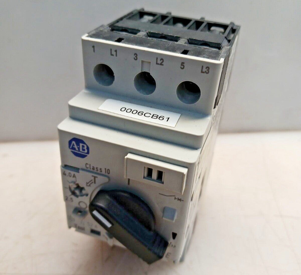 NEW ALLEN BRADLEY 140M-C2E-B40 MOTOR PROTECTOR/CIRCUIT BREAKER 2.5 - 4.0 AMP