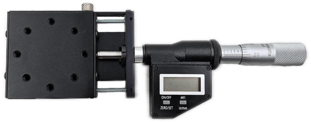 Parker Hannifin Daedal Manual Linear Stage w/ Digital Micrometer M4504-DM 