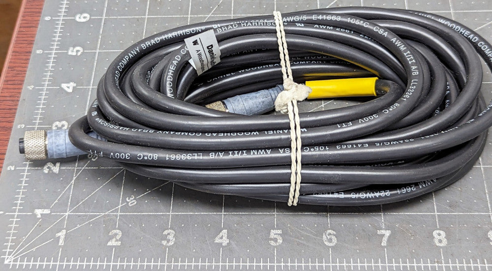 22AWG/5 5 Conductor AWMI 2661 Mini-Change Cord Set 22-5C, 6M (19.6’) [A1B3]