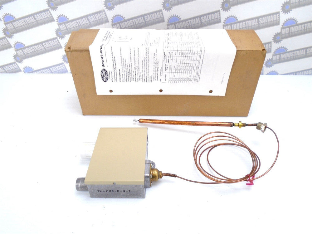 COLMAN - TP-204-0-0-1 / TP201001 Prop. Electric Bulb Thermostat 100-180F, 24 VAC