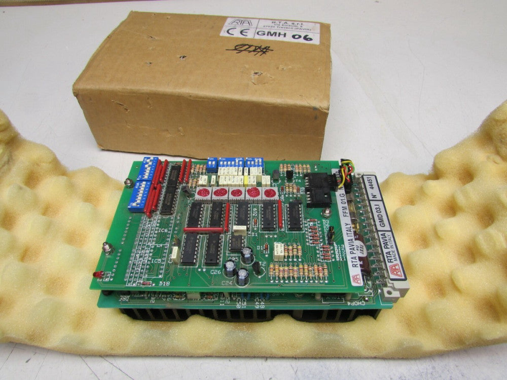 RTA PAVIA STEPPER MOTOR DRIVE GMD-03.1 XLNT USED TAKEOUT MAKE OFFER !!