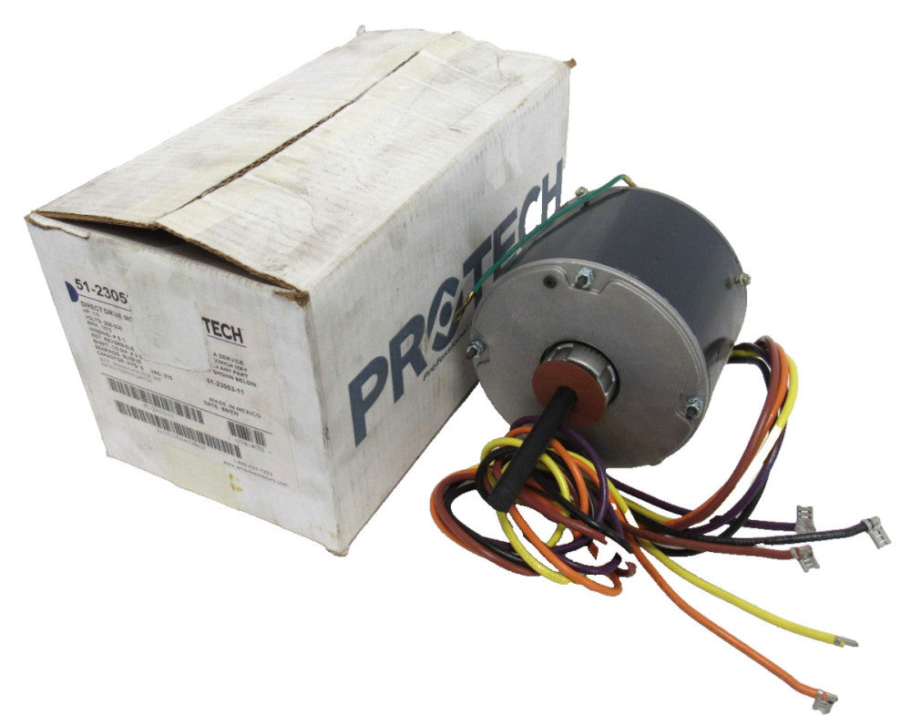 NEW PROTECH 51-23053-11 MOTOR 1/3HP 208-230V 1075RPM 512305311