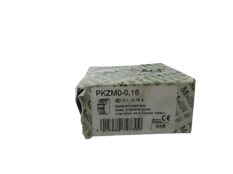 KLOCKNER MOELLER PKZM0-0,16 MANUAL MOTOR STARTER 0.1-0.16A NSMP